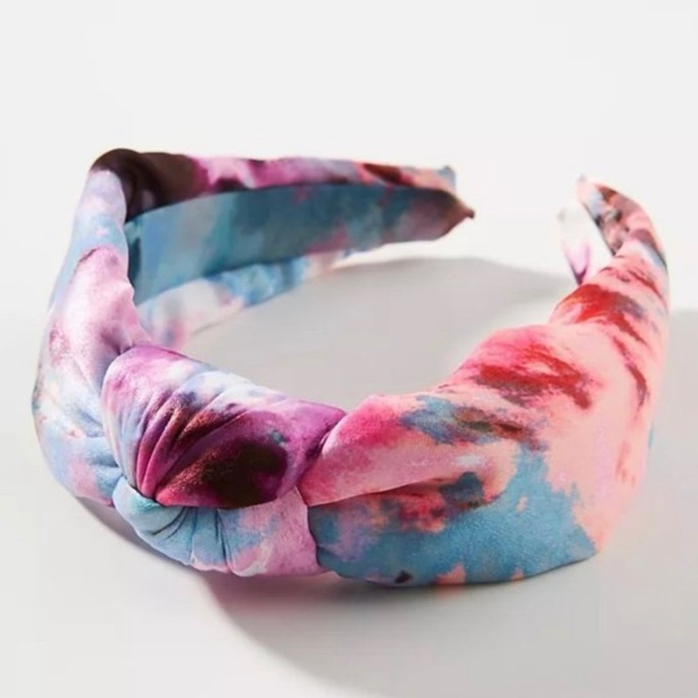 Anthropologie Kachel Sunset Tie-Dye Knotted Headband